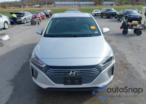 2017 Hyundai Ioniq Hybrid Limited z USA, uszkodzony, nr VIN KMHC05LC7HU023307